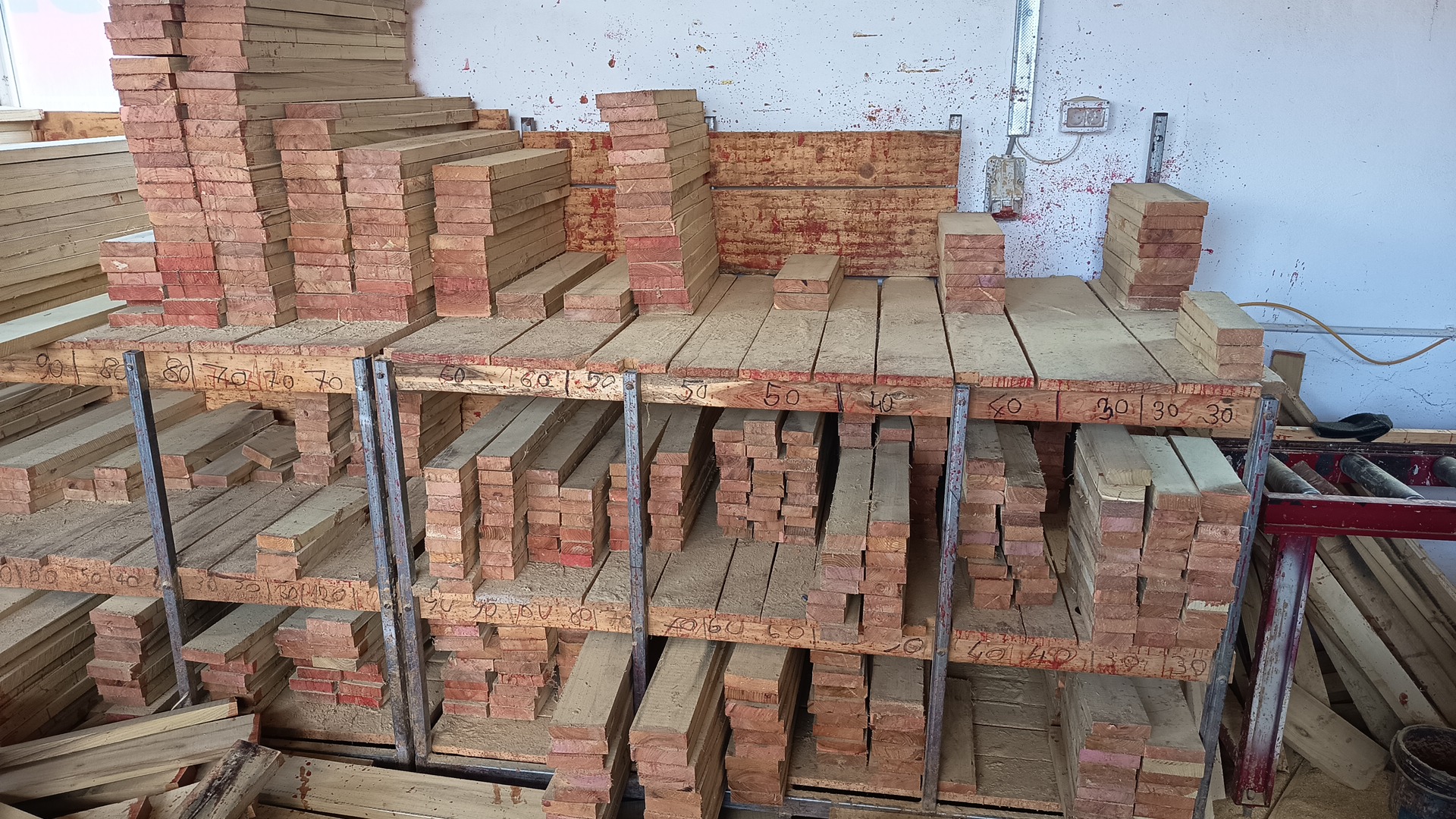 Semifabricate din salcâm